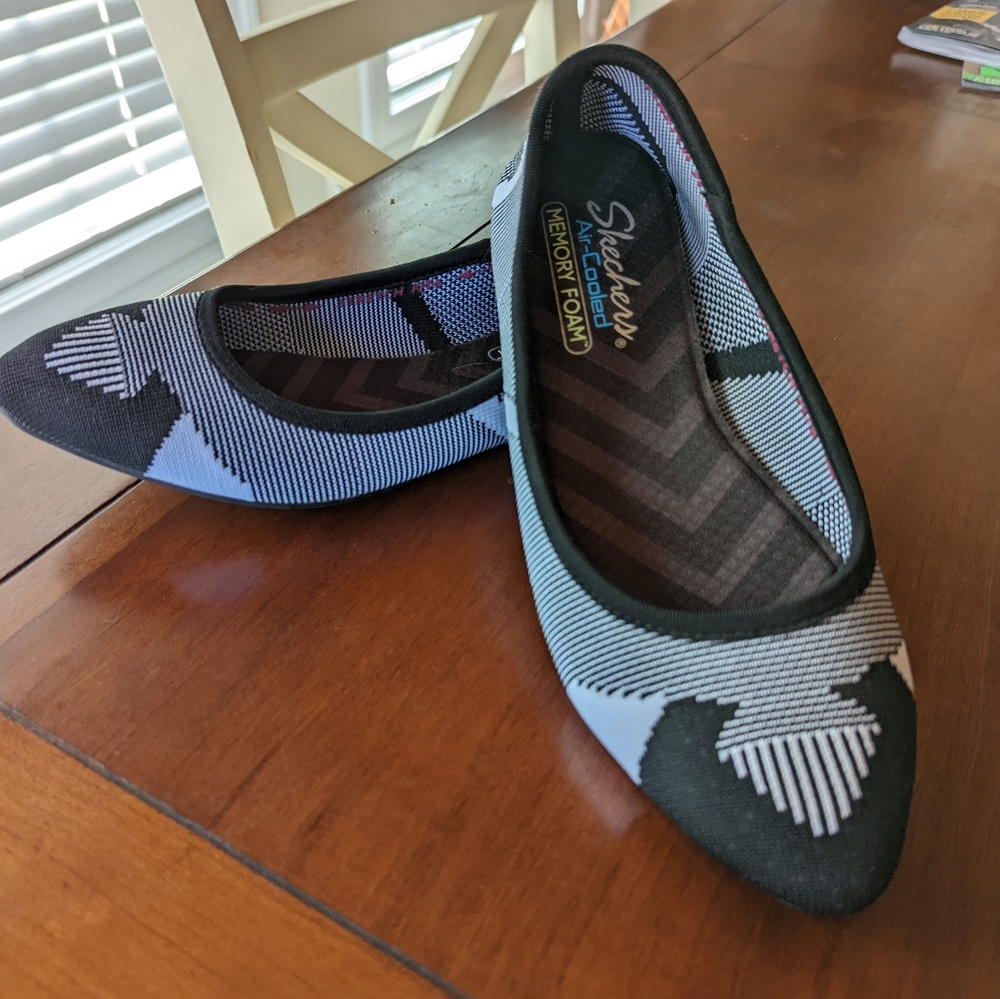 Sketcher's Memory Foam Dress Ballet Flats - Cleo